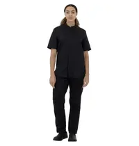 Southside Koksbuis | HARLEM | Polyester/Katoen | Zwart | Korte Mouw | Unisex 