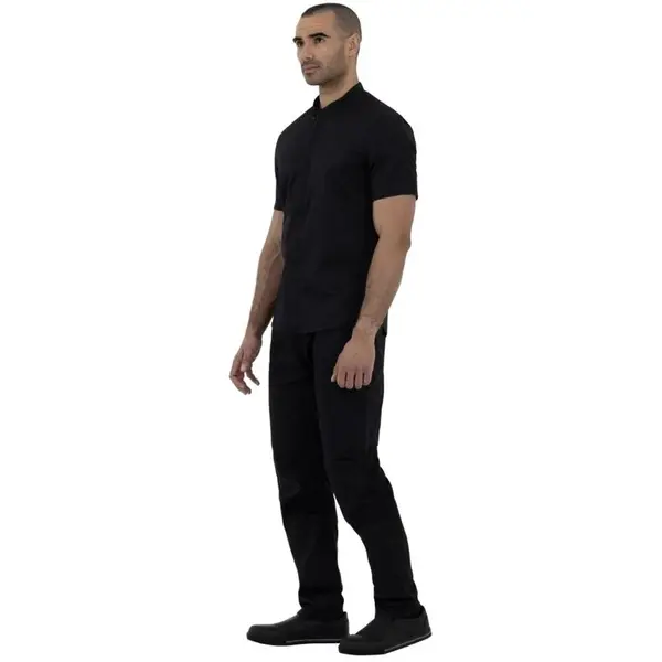 Koksbuis | HARLEM | Polyester/Katoen | Zwart | Korte Mouw | Unisex