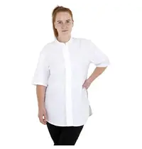 Southside Koksbuis | HARLEM | Polyester/Katoen | Wit | Korte Mouw | Unisex 