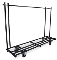 Luxus Trolley | Rechte Tafels | Hamerslag | Wielen (Geremd) | 2200mm 