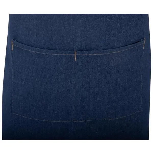 Halterschort | Katoen/Polyester | Blauw | Gekruiste Rugbanden | 780x700mm