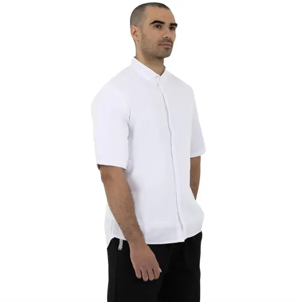 Koksbuis | Polyester/Katoen | Wit | Korte Mouw | Unisex