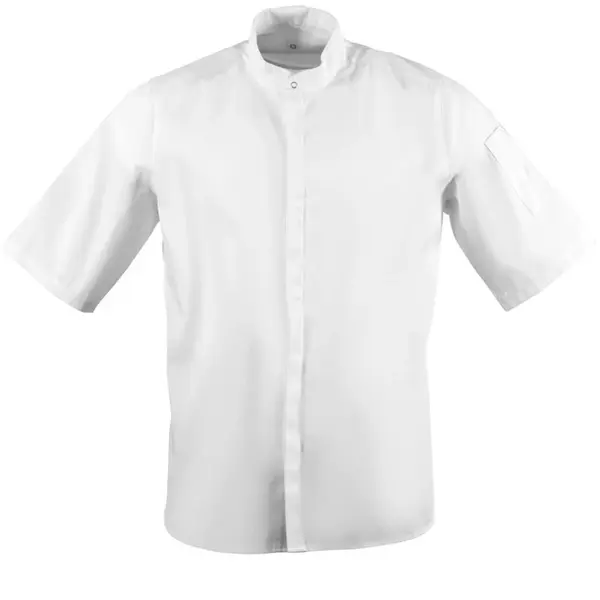 Koksbuis | Polyester/Katoen | Wit | Korte Mouw | Unisex