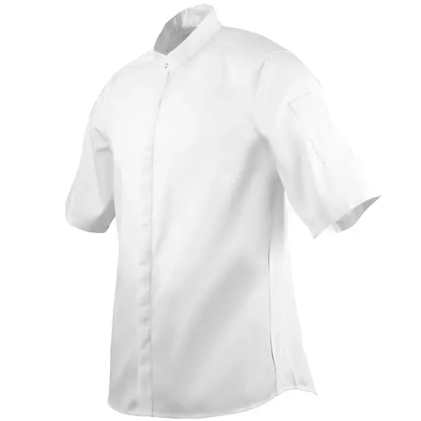 Koksbuis | Polyester/Katoen | Wit | Korte Mouw | Unisex