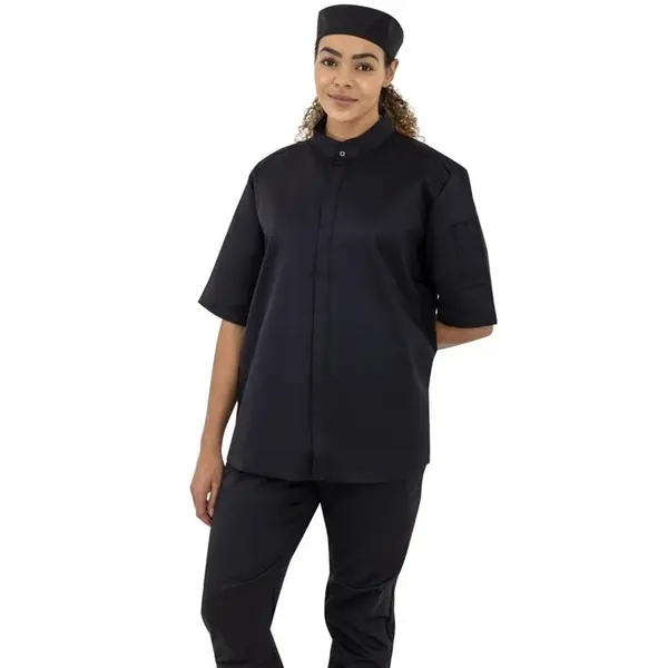Koksbuis | Polyester/Katoen | Zwart | Korte Mouw | Unisex