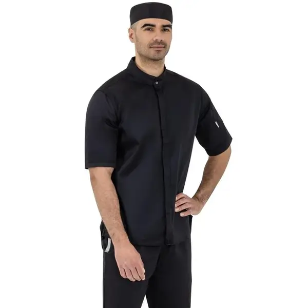 Koksbuis | Polyester/Katoen | Zwart | Korte Mouw | Unisex