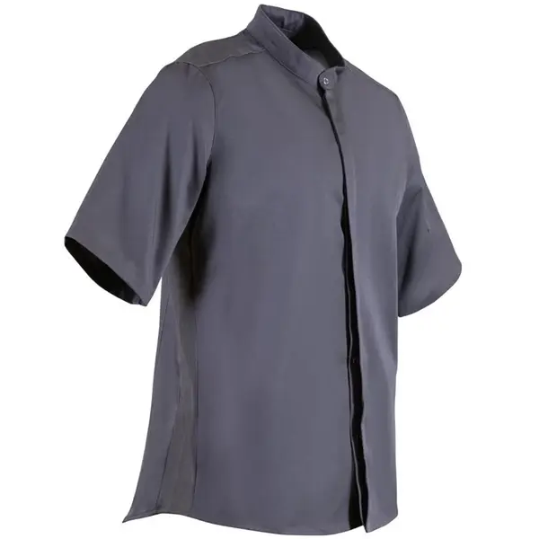 Koksbuis | Polyester/Katoen | Antraciet | Korte Mouw | Unisex | Maat M