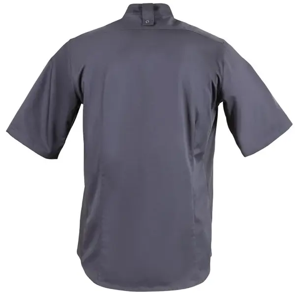 Koksbuis | Polyester/Katoen | Antraciet | Korte Mouw | Unisex | Maat M