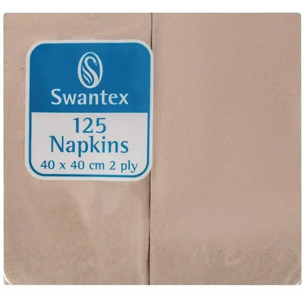 Servetten | Papier | Composteerbaar | 1/8 Vouw | 2-Laags | 2000 Stuks | 400x400mm