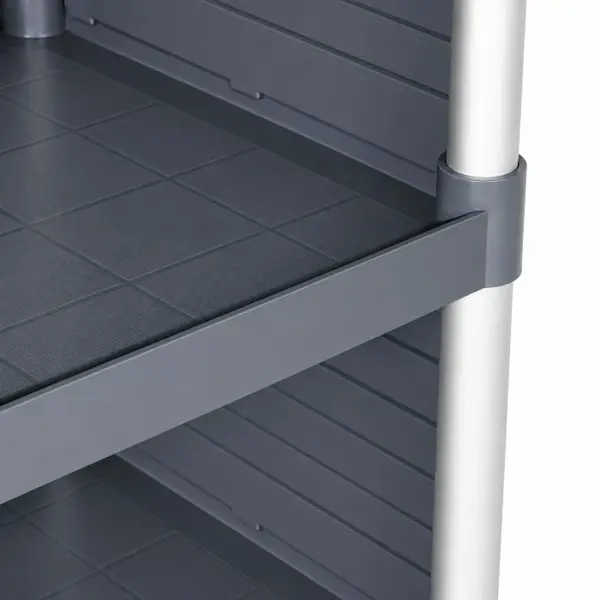 Serveerwagen | Kunststof | 3 Niveaus (842x486) | Wielen (Geremd) | 1010x500x960(h)mm
