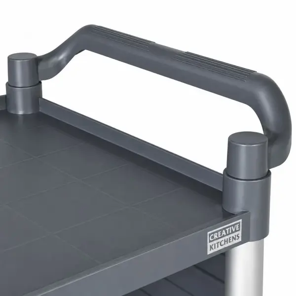 Serveerwagen | Kunststof | 3 Niveaus (842x486) | Wielen (Geremd) | 1010x500x960(h)mm