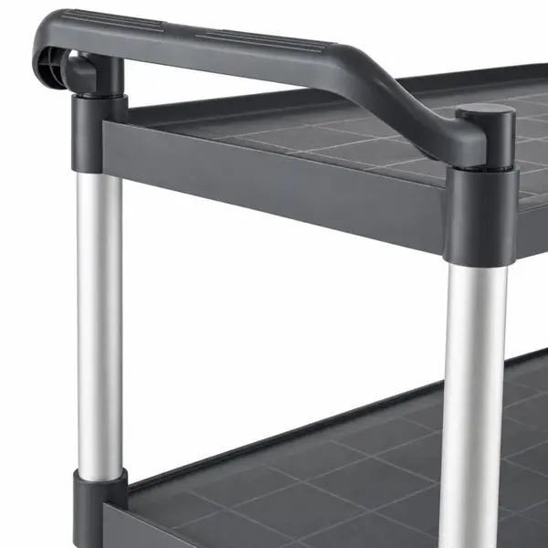 Serveerwagen | Kunststof | 3 Niveaus | Wielen (Geremd) | 1010x500x980(h)mm
