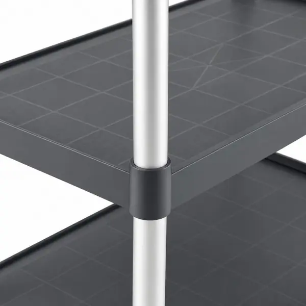 Serveerwagen | Kunststof | 3 Niveaus | Wielen (Geremd) | 1010x500x980(h)mm