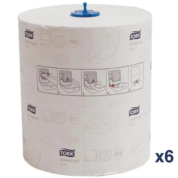 Handdoekrol | TORK MATIC | FSC-Papier (2-Laags) | Wit | 150m/Rol | 6 Rollen | ECO-Keurmerk | 210mm