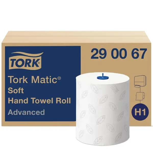 Handdoekrol | TORK MATIC | FSC-Papier (2-Laags) | Wit | 150m/Rol | 6 Rollen | ECO-Keurmerk | 210mm