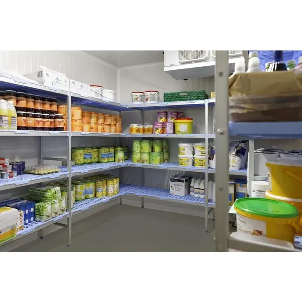 Stelling | Aluminium/Kunststof | 4 Schappen | Zware Belasting | 890x400x1750(h)mm