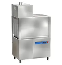CombiSteel Korventransport Vaatwasser | Mand 500x500 | 70/90/100 Korven/u | 400V | Dubbelwandig | 1400x790x1925(h)mm