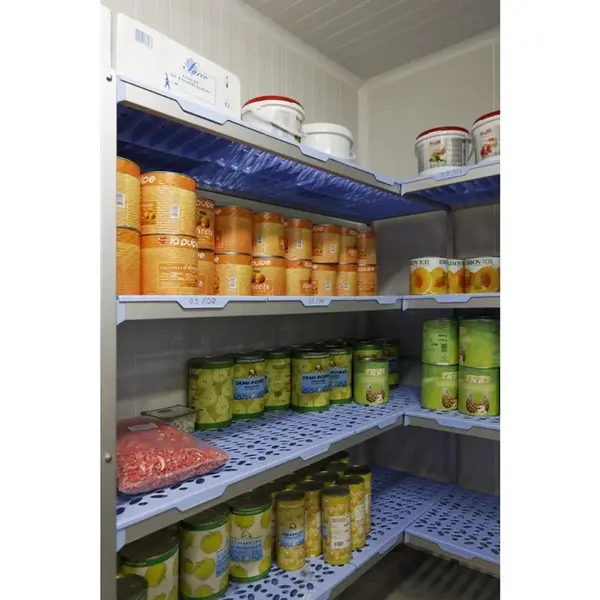 Stelling | Aluminium/Kunststof | 4 Schappen | Zware Belasting | 1292x400x1750(h)mm
