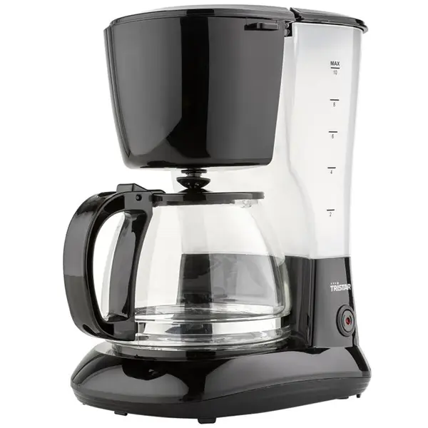 Koffiezetapparaat | Kunststof | Enkel | 1.25L | Warmhoudfunctie | Incl.  Glazen Kannen | 0.75kW (230V) | 170x245x295(h)mm