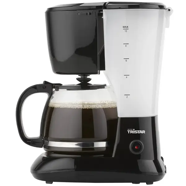 Koffiezetapparaat | Kunststof | Enkel | 1.25L | Warmhoudfunctie | Incl.  Glazen Kannen | 0.75kW (230V) | 170x245x295(h)mm