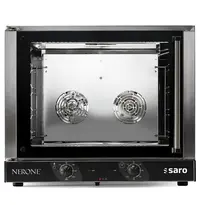 Saro Heteluchtoven | NERONE EKO | 4 Niveaus (1/1 GN) | Elektrisch | 50°C/280°C | 3.15kW (230V) | Grillfunctie | 686x660x580(h)mm