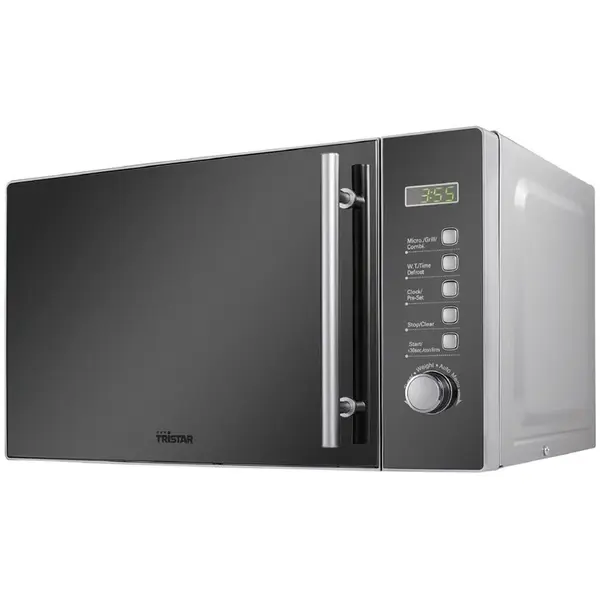 Combimagnetron | Zwart | 20L | 800W | Grillfunctie | Programmering | 230V | 440x365x260(h)mm