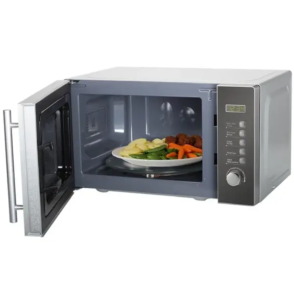 Combimagnetron | Zwart | 20L | 800W | Grillfunctie | Programmering | 230V | 440x365x260(h)mm