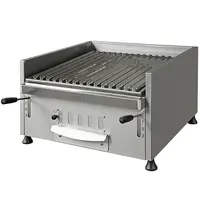 ElanGrill Houtskoolgrill | GRIGLIE | Verstelbare Grillhoogte | 660x630x350(h)mm