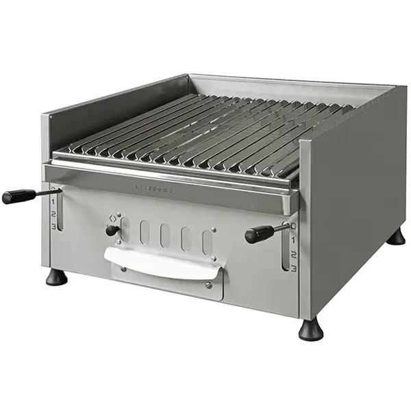 Houtskoolgrill | GRIGLIE | Verstelbare Grillhoogte | 660x630x350(h)mm