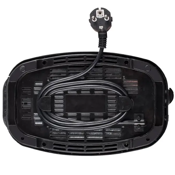 Broodrooster | Kunststof | Zwart | 2 Sleuven | Kruimellade | 0.8kW (230V) | 296x178x178(h)mm