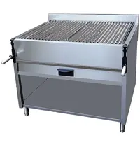 ElanGrill Houtskoolgrill | GRIGLIE | Verstelbare Grillhoogte | 1200x660x950(h)mm