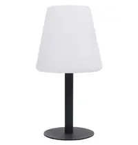Tristar Tafellamp | Wit/Zwart | Incl. Lichtbron (Dimbaar) | Draadloos | 170x255(h)mm