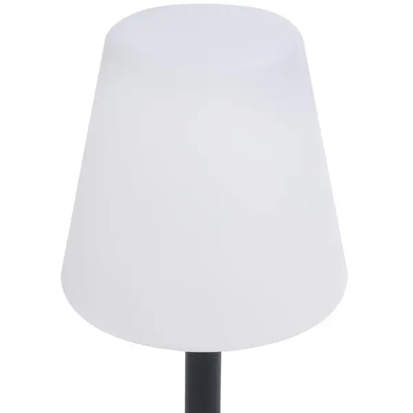 Tafellamp | Wit/Zwart | Incl. Lichtbron (Dimbaar) | Draadloos | 170x255(h)mm