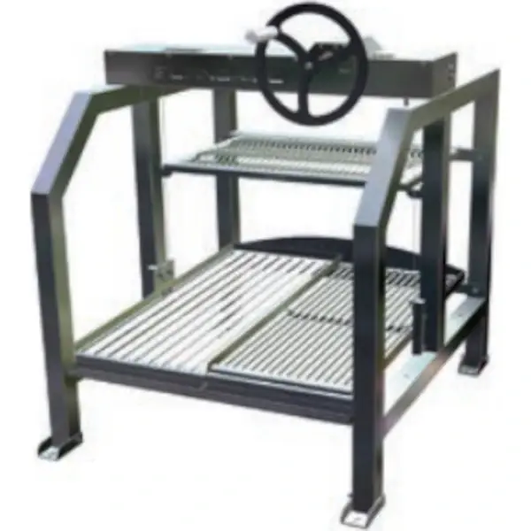In-/Opbouw Houtskoolgrill | GRIGLIE | Verstelbare Grillhoogte | 800x900x883(h)mm