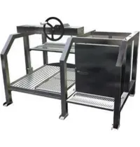 ElanGrill In-/Opbouw Houtskoolgrill | GRIGLIE | Verstelbare Grillhoogte | Incl. Vuurhaard | 1300x900x883(h)mm