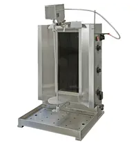 ElanGrill Dönergrill | Elektrisch | 3 Elementen (Glaskeramisch) | 6kW (400V) | Rotatiemotor Boven | 552x550x932(h)mm 