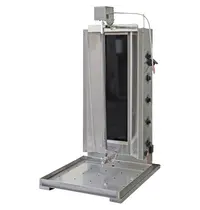 ElanGrill Dönergrill | Elektrisch | 5 Elementen (Glaskeramisch) | 10kW (400V) | Rotatiemotor Boven | 590x770x1310(h)mm 