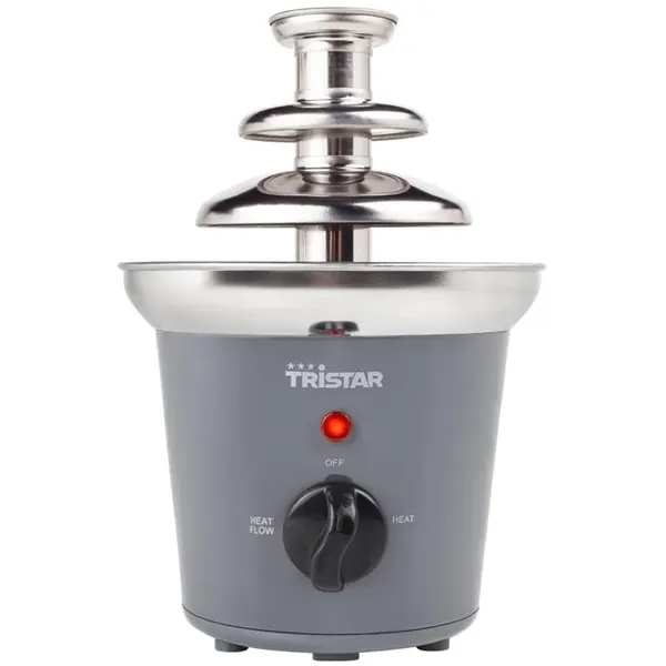 Chocoladefontein | Kunststof/RVS | 0.4L |  Warmhoudfunctie | 32W (230V) | Ø155x225(h)mm
