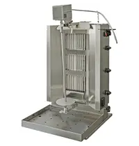 ElanGrill Dönergrill | Gas | 3 Branders | 9kW (3x 3kW) | Rotatiemotor Boven | 509x580x932(h)mm 