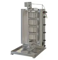 ElanGrill Dönergrill | Gas | 4 Branders | 12kW (4x 3kW) | Rotatiemotor Boven | 509x650x1109(h)mm 