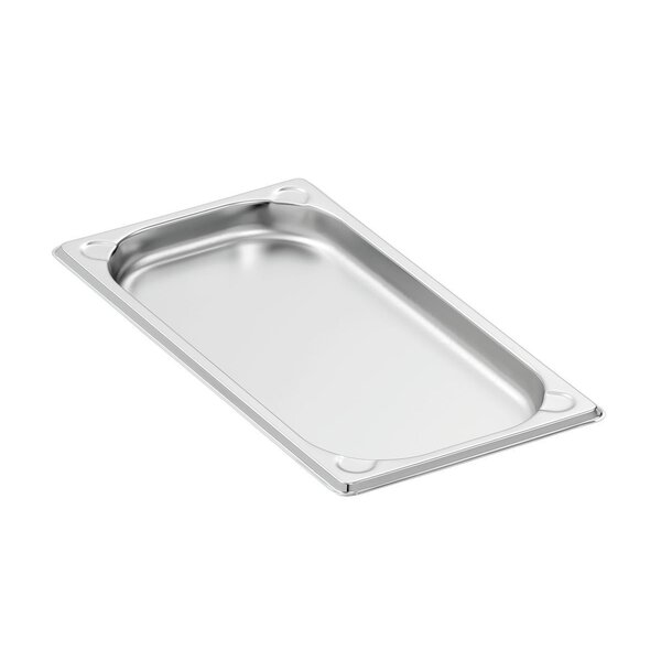 GN-Bak | Basic Line | 1/3 GN | 1.1L | 20mm | RVS | Zonder Perforatie