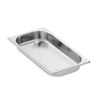Bartscher GN-Bak | Basic Line | 1/3 GN | 1.5L | 40mm | RVS | Zonder Perforatie