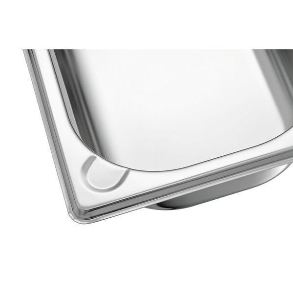 GN-Bak | Basic Line | 1/4 GN | 1.8L | 65mm | RVS | Zonder Perforatie