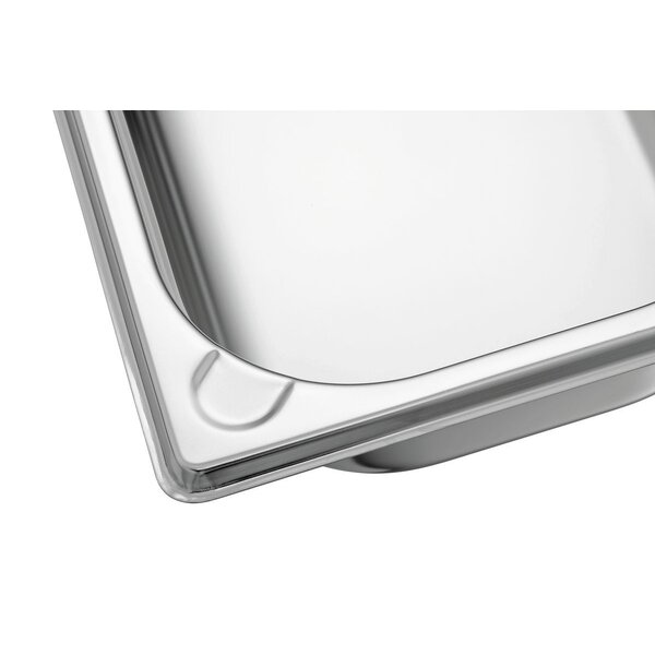GN-Bak | Basic Line | 1/3 GN | 2.5L | 65mm | RVS | Zonder Perforatie