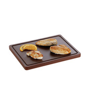 Bartscher Snijplank | PRO | Bruin | Polyethyleen | Met Sapgoot | 325x265x25(h)mm