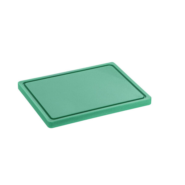Snijplank | PRO | Groen | Polyethyleen | Met Sapgoot | 325x265x25(h)mm