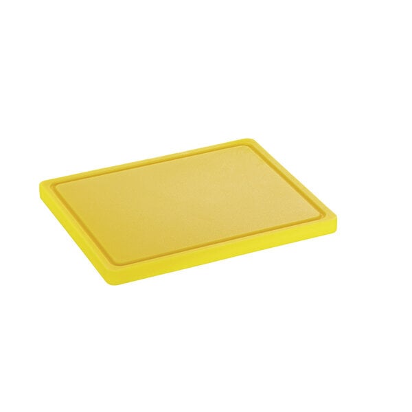 Snijplank | PRO | Geel | Polyethyleen | Met Sapgoot | 325x265x25(h)mm