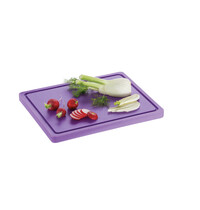 Bartscher Snijplank | PRO | Polyethyleen | Lila | Sapgoot | 325x265x25(h)mm