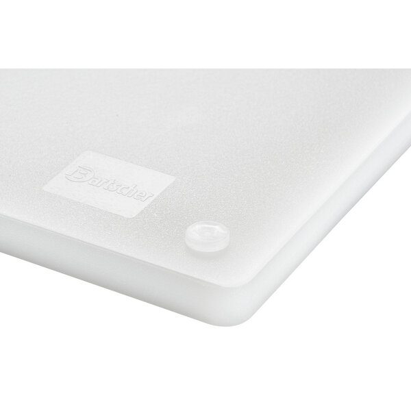 Snijplank | PRO | Polyethyleen | 325x265x25mm | Wit | Sapgoot