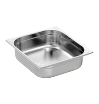 Bartscher GN-Bak | Basic Line | 2/3 GN | 9L | 100mm | Chroomnikkelstaal | Zonder Perforatie